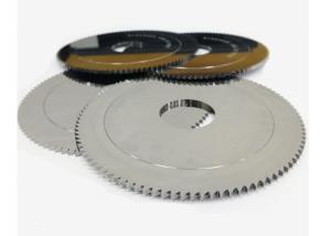 Wholesale Round Cast Iron Cutting Carbide Blade , Tungsten Carbide Cutting Blades With 100 Teeth from china suppliers