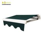 Aluminum Waterproof Retractable Awning Yard Door Shop Awning 40x40mm