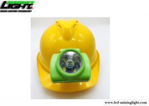 Wholesale Waterproof IP68 1W 13000Lux 6.8Ah LED Miners Cap Lamp from china suppliers