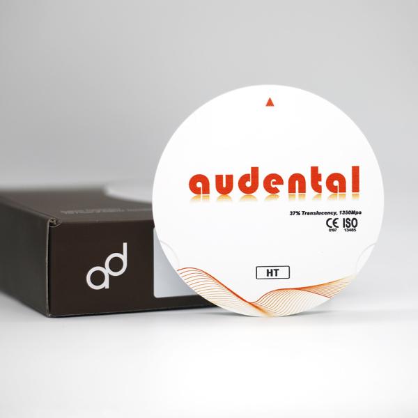 Dental Materials OEM ODM HT White Zirconia Milling Block High Strength 1350MPa
