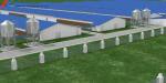 Prefabricated Light Weight Steel Structure Chicken House Shed ISO9001 CE