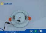 LED Recessed Downlight 15W SMD 5730 Disk Type 30 00H Life Time 100 LM / W SDCM <