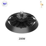 IP66 100-300W UFO LED High Bay Light With Emergency Kit For Shipyard Shopping