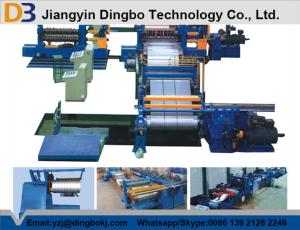 China High Precision Metal Simple Coil Steel Slitting Line Electric Control System on sale