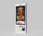 Interactive Self Service Kiosk 21.5 32 Inch Floor Standing Touch Screen POS