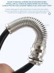 PG & Metric IP68 Unarmoured Cable Glands Nickel-plated Brass UV Resistant with