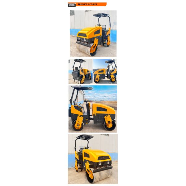 High Performance Mini Road Roller Compactor Diesel Engine 3.5 Ton Roller Made in China Price