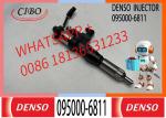 Diesel Common Rail Injector 095000-6811 23670-E0201 For Hino J08E Engine Parts