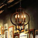 Modern Nordic Creative Iron E14 LED Lighting Chandelier E14 American Chandelier