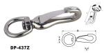 Zinc diecast round eye swivel metal lanyard hook
