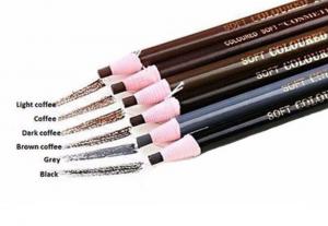 China Semi-permanent Makeup Waterproof Eyebrow Liner Pencil Accessories Light / Dark Brown on sale