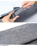 Durable Canvas Yoga Mat Carry Bag / Yoga Backpack With Multifunctional Side