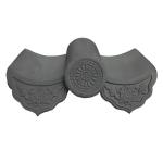 China Style Garden Temple Building Materials Chinese Ancient Unglazed Clay Roof