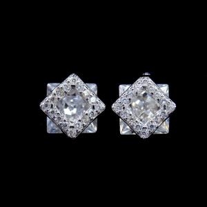 Wholesale Handmade Cute 925 Silver Earrings For Engagement , Gift , Party , Wedding from china suppliers