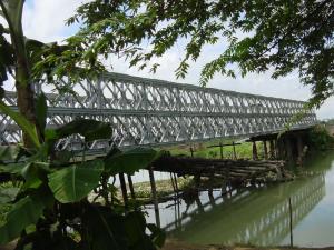 Wholesale Bailey Prefabricated Delta Bridge Simple structure For Military from china suppliers