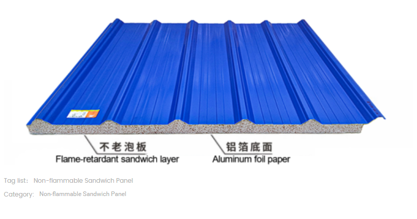 Eco Friendly Fire Rated Sandwich Panel Customized Roof Sandwich Panel