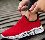 ODM Breathable Mesh Running Shoes Ultra Articulated Rubber Soles Mens Weave