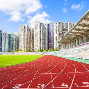 Wholesale ITF 13mm Corrosion Resistance Rubber Sports Flooring Harmless And Odorless from china suppliers