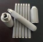 1 Micron Titanium Rod Sintered Filters Element For Water Candle Cartridge
