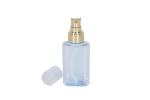 Luxury 100ml 120ml 150ml Cosmetic PET Plastic Lotion Bottle With Pump UKL05