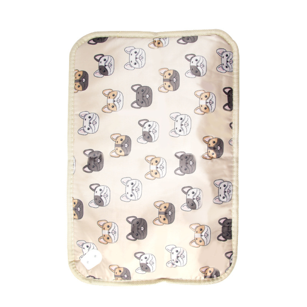 Waterproof Cotton Smart Pet Heating Blanket with Temperature Control Removable Washable Round Safe for Chickens
