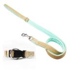 Nature Hemp Collar And Leash Set , Dog Collar Leash Combo 100% Cotton Material