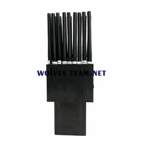 Wholesale Handheld 18 Antennas CDMA GSM 3G 4G WiFi Bluetooth VHF UHF Radio Mobile Phone 5G Signal Jammer from china suppliers