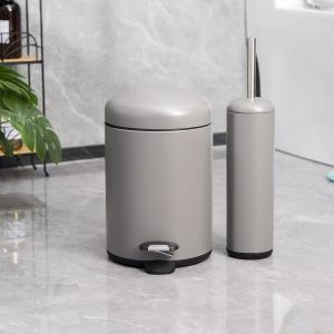 Wholesale Customer Logo Stainless Steel Trash Bin Durable Pedal Bin Waste Bin Big Capacity 3L 5L 8L 12L 20L 30L Trash Can from china suppliers