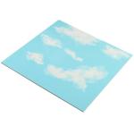 PD163 PVC Plastic Interior 3D Board for Wall / Ceiling Decoration Size 500*500*3