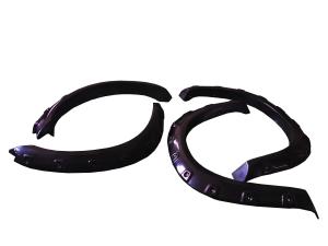 Wholesale Smooth Matte Balck Body Kit Wheel Arch Flares For Dodge Auto Parts from china suppliers