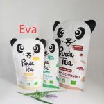 Silver Plastic Stand Up Pouch Bags 500g Non - Toxic For Coffee Tea Powder