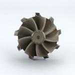 GT2052V Turbine wheel shaft 433298-0004 for 705954 724639 724639-0002 turbocharg