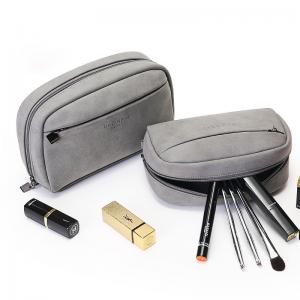 China Pure Color Makeup Bag Pouch Purse Handbag Organizer With Zipper on sale