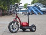 Hand Brake 350w Electric Moped Bike 25 Km/H With Permanent Magnet Brushed DC