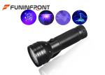51 Lamp 395NM UV LED Flashlight Detector for Currency, Fluorescent, Search Amber