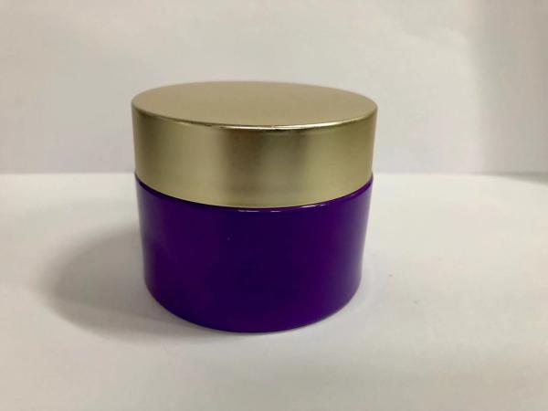 30g 50g Custom Round Cosmetic Jars Glass Cream Jars Skincare And Makeup