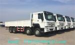 3800mm Wheelbase 8×4 Heavy Cargo Truck 102km/H Max Speed ISO Certificated