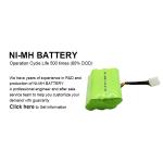 Rechargeable 7.2v 3800mah NiMh Battery Pack for Home Appliances