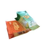 OEM Food Packing Bag Resealable Flat bottom Packaging bag Zipper Lock pouch bag