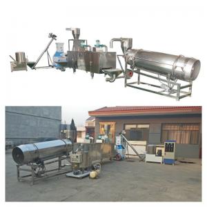 Wholesale 0.5-2t/H Floating Fish Feed Production Line with 1-12mm  Mold Dog food Extruder from china suppliers