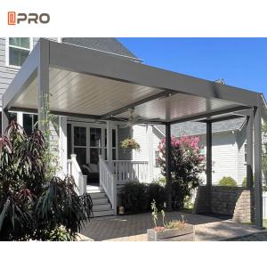 Wholesale Gazebos Awning Modern Aluminum Pergola Motorized Retractable Roof For Garden from china suppliers
