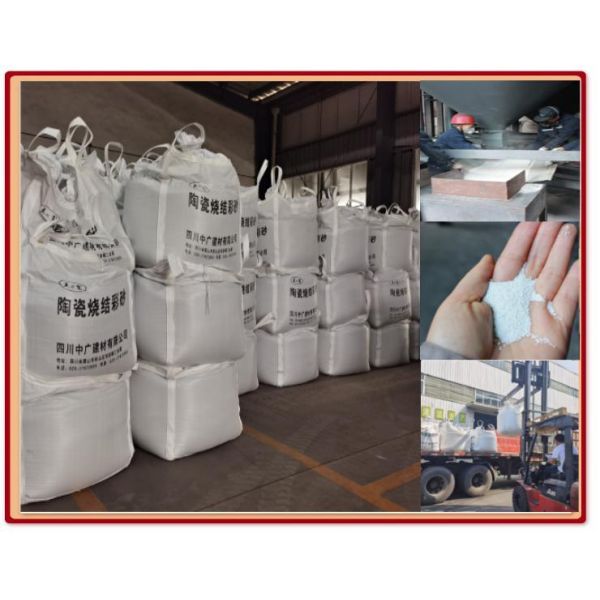 China Factory Direct Supply High-Temperature Calcined Pottery Color Sand