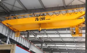 China European Style 50/10Ton Double Hook Overhead Bridge Crane For Factory on sale