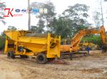50TPH Alluvial Gold Panning Machine Mobile Gold Mining Equipment Gold Panning