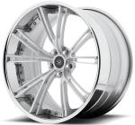 20x9 20x10.5 2PC Forged Aluminum Alloy Rims Wheels Custom Chrome 5x120 Tesla
