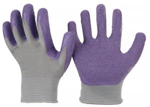 Wholesale 13 Gauge Latex Coated Work Gloves Crinkle Finish , Thermal Latex Coated Gloves from china suppliers