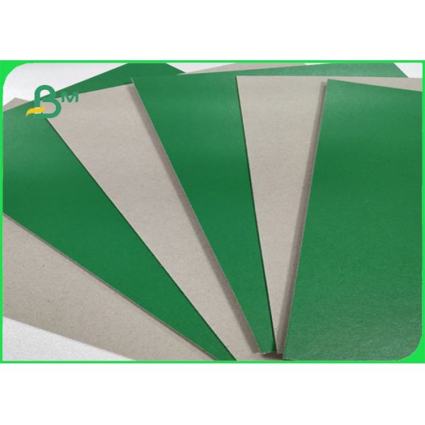 ISO Accredited 1.2MM Green Board Great Stiffiness Rolls Packing For Making Box