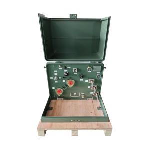 China 167KVA Oil Immersed Single Phase Pad Mounted Transformer Copper on sale