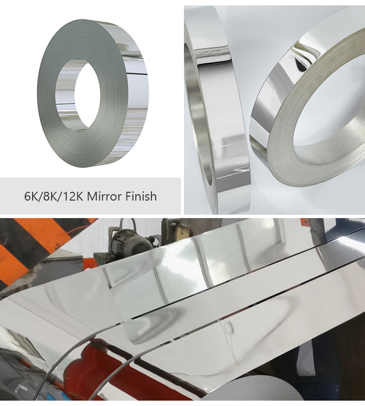 2B BA J3 SS 201 Stainless Steel Strip 3mm For Bathroom Decoration