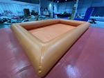 Commercial Backyard Large Airtight Water Pool Swim Pool Orange For Water Game